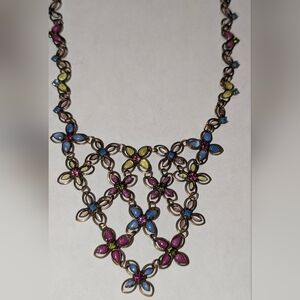Sorrelli Multicolor Floral Necklace